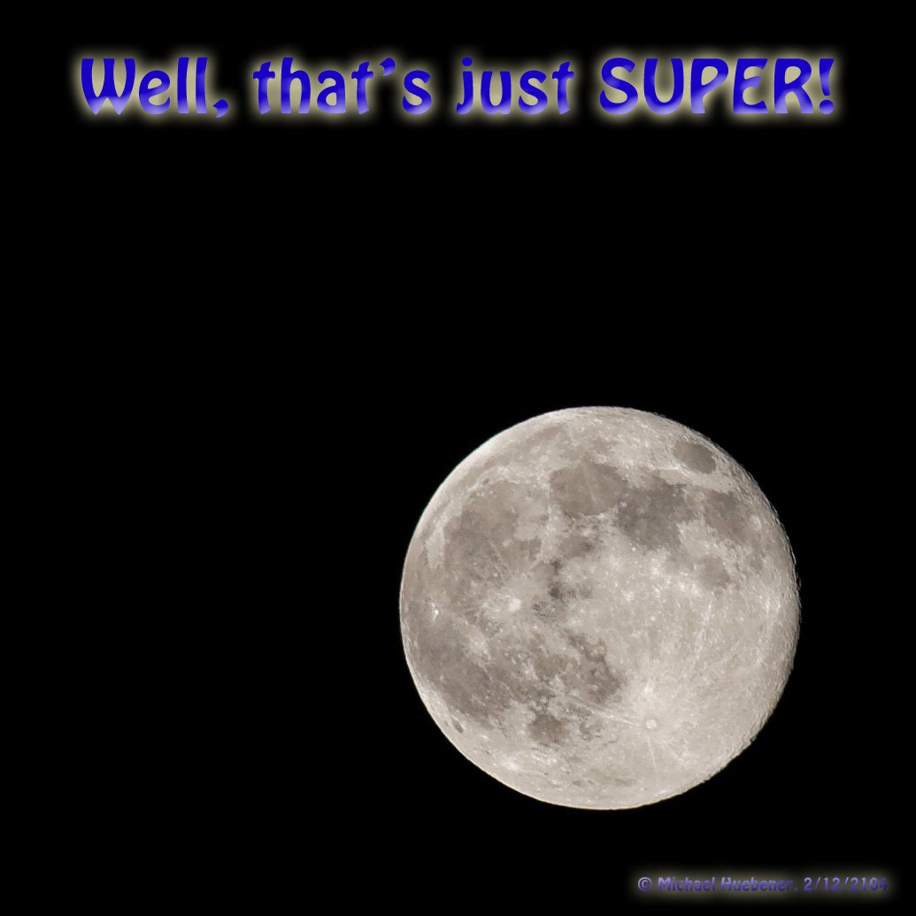 Supermoon 7-12-2014