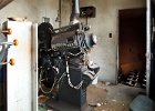 Knox Theater projector room view to balcony : Theater, location, art deco, 1930, warrenton, warren county, ga, georgia